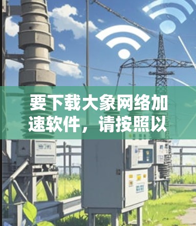 要下载大象网络加速软件，请按照以下步骤操作